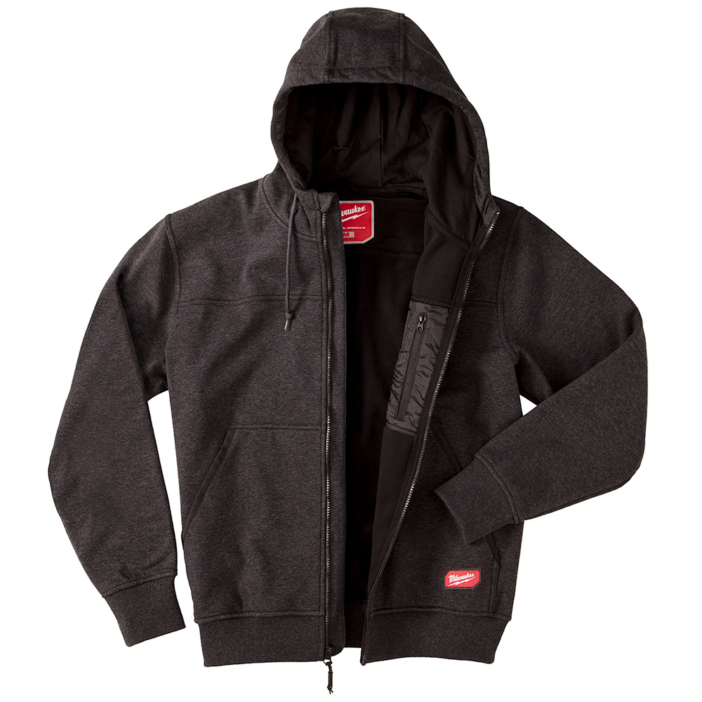 Milwaukee 311B-L No Days Off Hooded Sweatshirt - Black