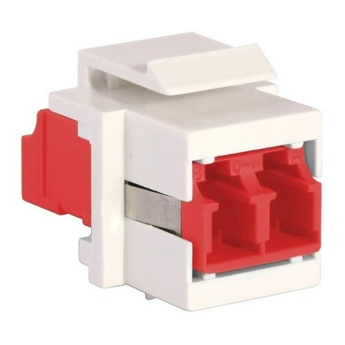 HUBBELL Hubbell Premise Wiring SFFLCSROW Fiber Lc Duplex Adapter