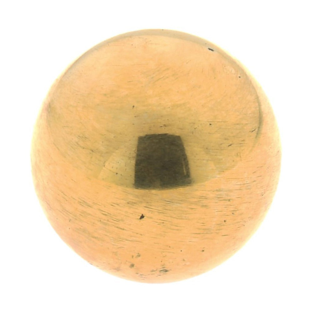 GIBRALTAR Gibraltar BBK-035-G Ball Knob 1 Inch Brass Threaded