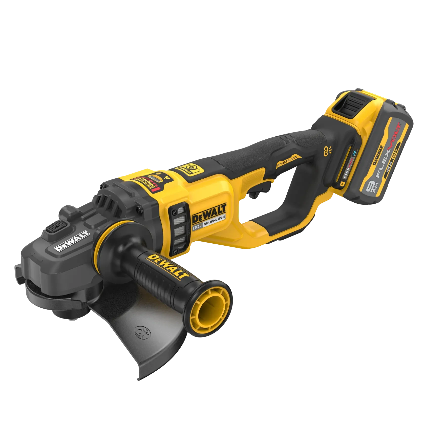 DEWALT Dewalt DCG460X2 Large Angle Grinder Kit 60V Max (7 in-9 in) 120706325