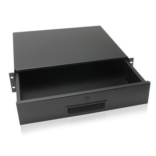 ATLASIED Atlasied SD2-14 Rack Mount Drawer Storage 2U Black