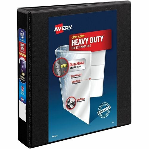 AVERY Avery AVE79695 Heavy-duty View Binder 1.5 in Black