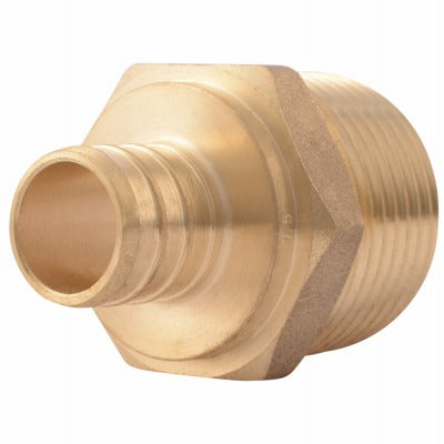 SHARKBITE Sharkbite UC139LFA Barb X Mnpt Male Adapter 3/4x1 in