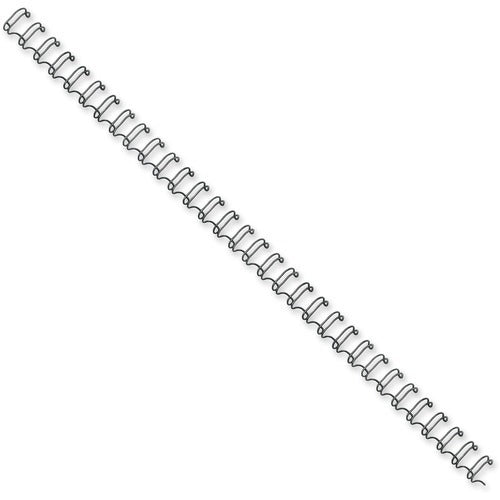 FELLOWES Fellowes FEL52539 Wire Binding Spines 1/4 Inch Black 25-pack