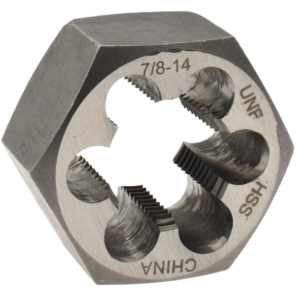 VALUE COLLECTION Value Collection 367-0562 Hex Rethreading Die 7/8-14 Hss Unf