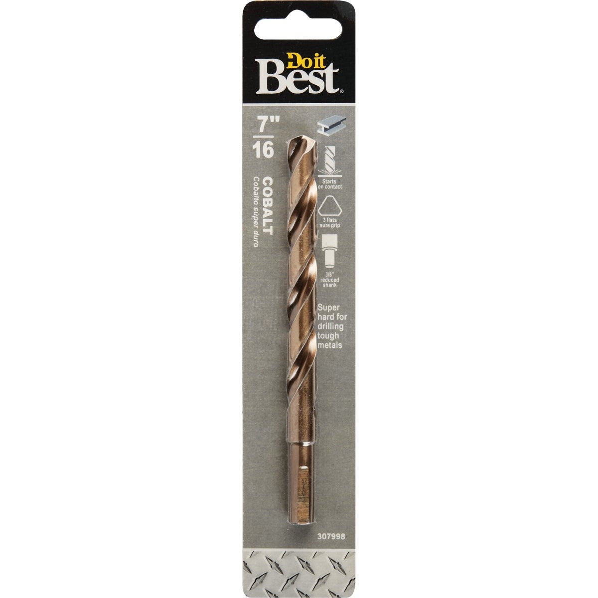 BSC PREFERRED Bsc Preferred QJDIB-DB-042 Cobalt Drill Bit 7/16 Inch