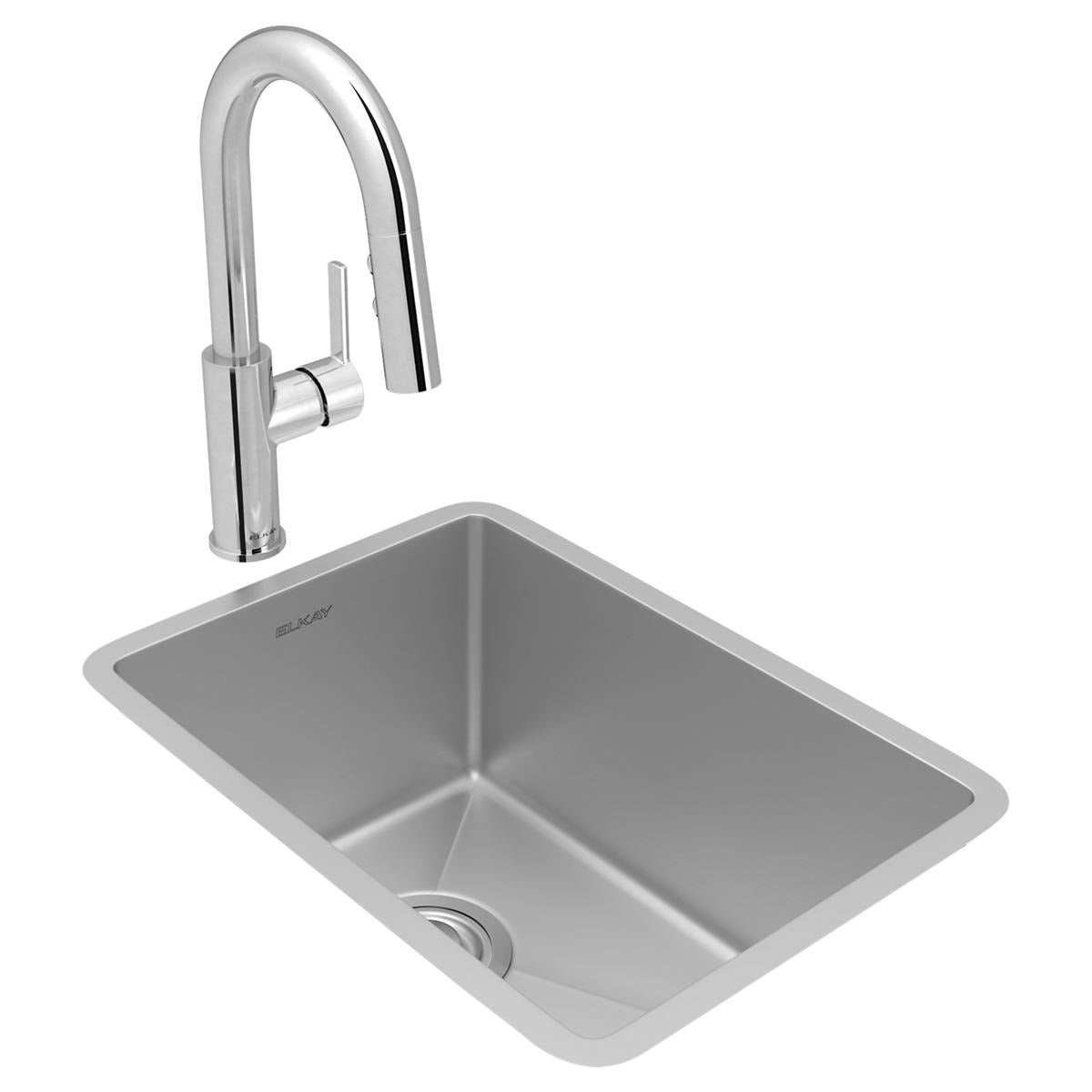 BSC PREFERRED Bsc Preferred ECTRU12179TFCC Undermount Bar Sink Faucet Kit