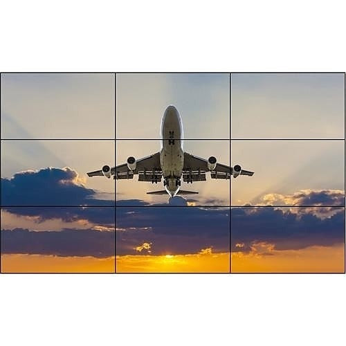 LG Lg Electronics 55VH7BHW-9P Video Wall Display 3x3 Peerless Mount