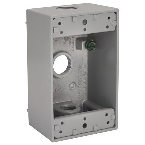 HUBBELL Hubbell Premise Wiring HIWP75GY Back Box