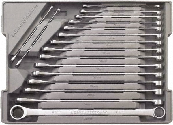 GEARWRENCH Gearwrench 85989 Combination Wrench Set 17 Pc Metric