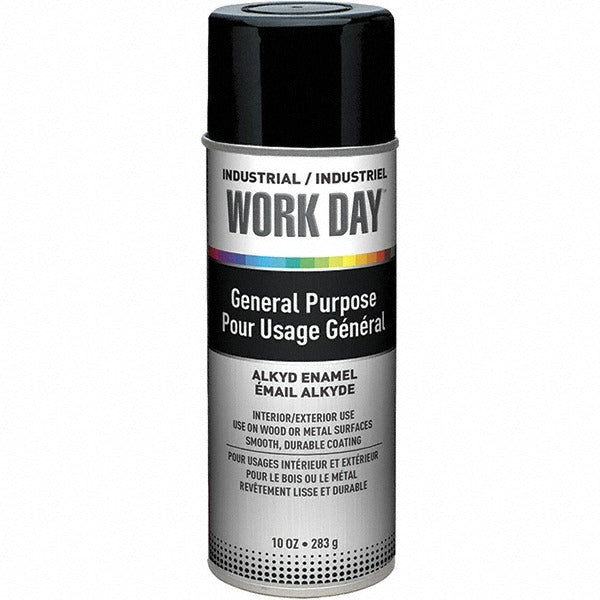 KRYLON Krylon A04402007 Enamel Spray Paint Black Gloss 10 Oz