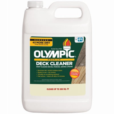 OLYMPIC Olympic 52125A/01 Deck Cleaner 1 Gallon Ready to Use