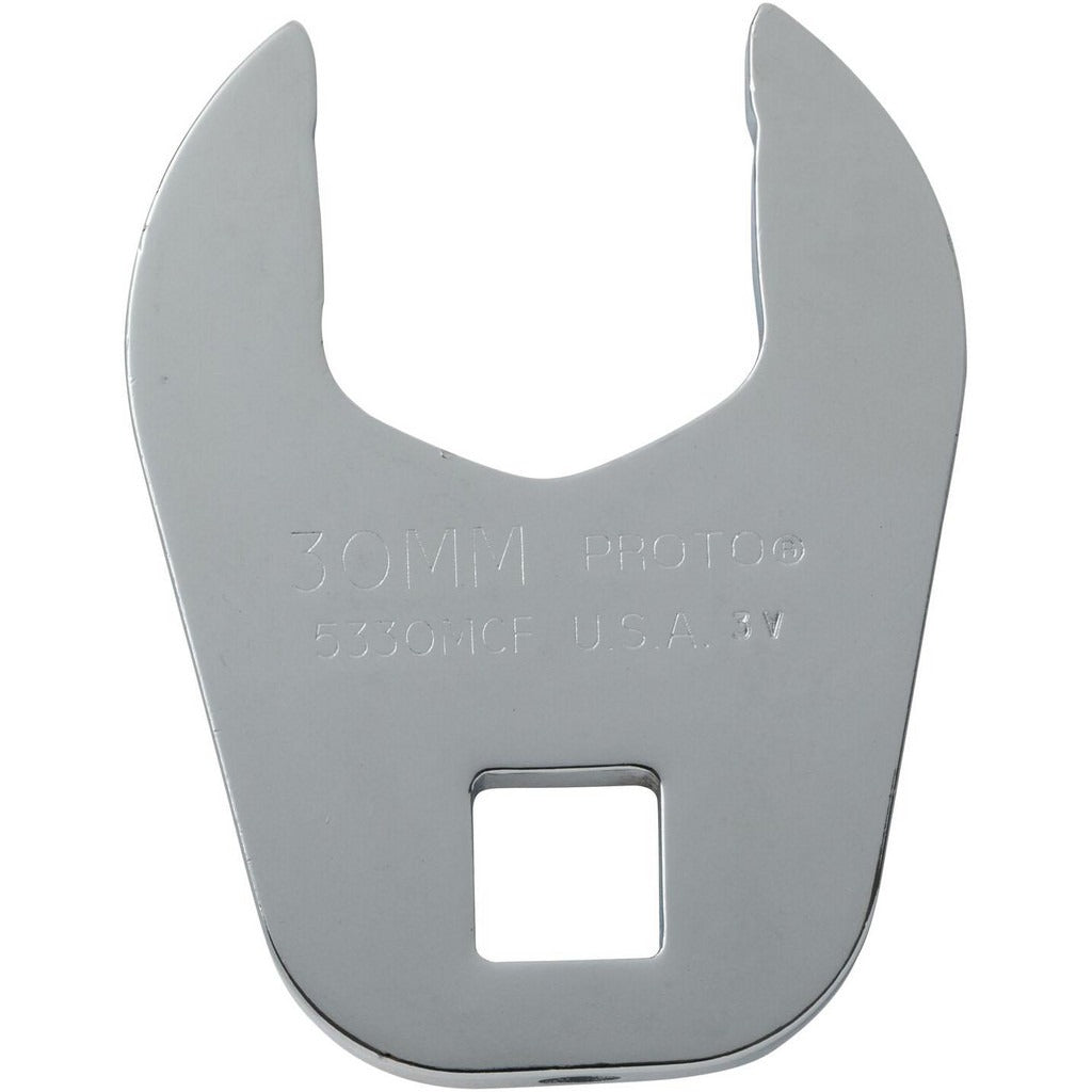 PROTO Proto J5330MCF Open End Crowfoot Wrench Chrome Metric