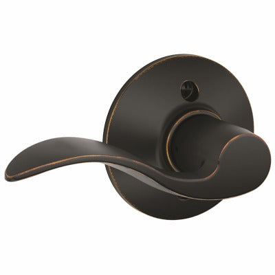 SCHLAGE Schlage Lock Co F170ACC716LH Dummy Lock Aged Bronze Lh