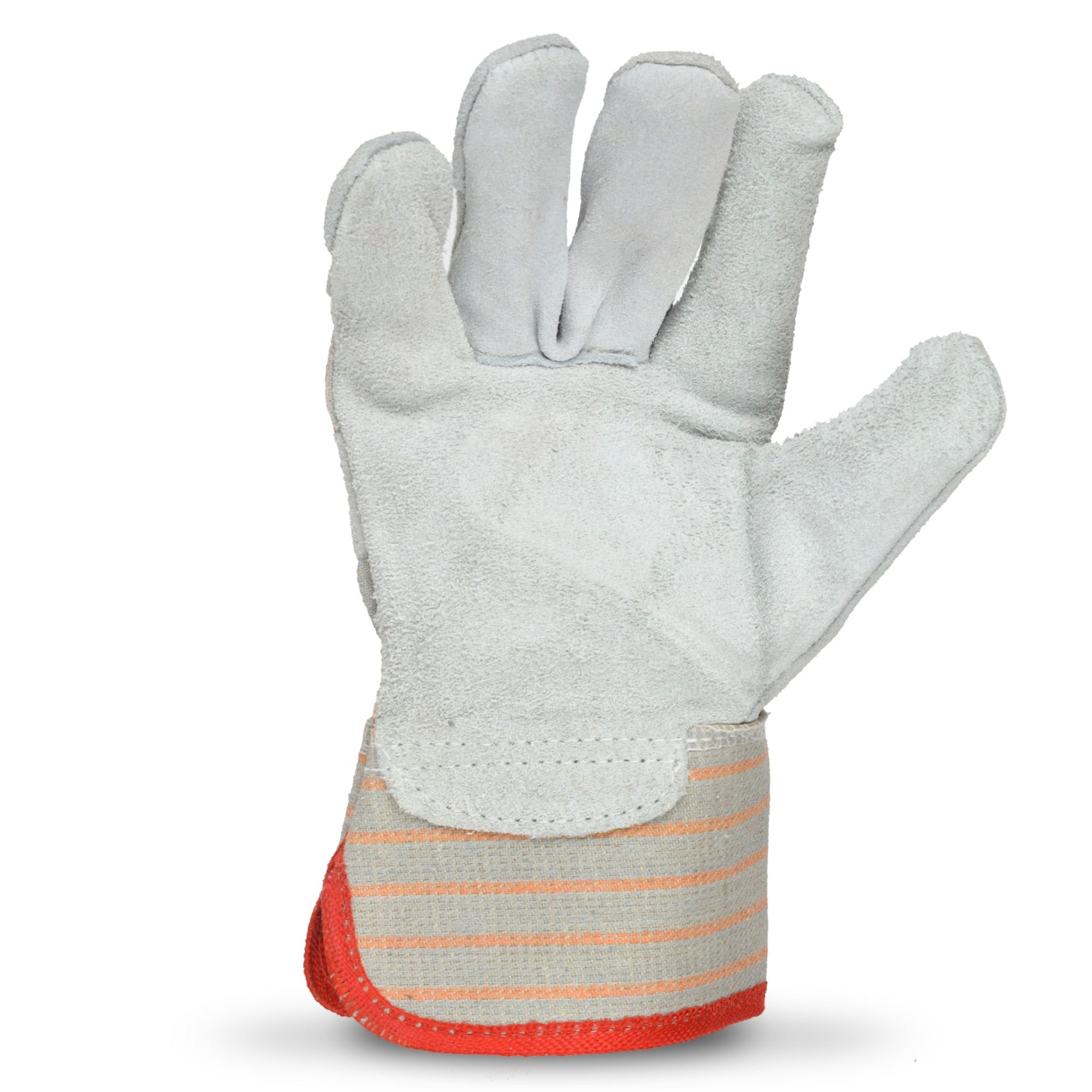 TRULINE Truline A174003 Industrial Leather Palm Gunn Work Gloves (Size L / 12 Dozen)