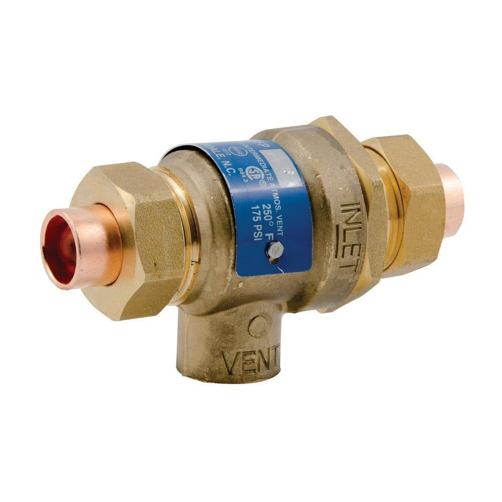 WATTS WATTS 0063191 Backflow Preventer 3/4 in. Brass Sweat