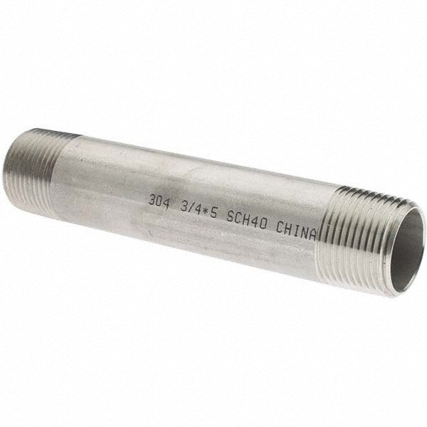 VALUE COLLECTION Value Collection 4BN3/4*5 Ss Pipe Nipple 3/4 in Sch 40