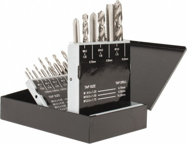 VALUE COLLECTION Value Collection 314-9583 Metric Tap Drill Set 18 Pc