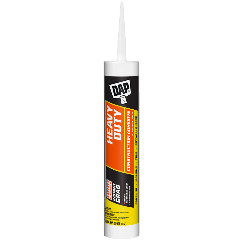 Dap 27510 Dynagrip Heavy Duty Construction Adhesive 28 oz. Off-White