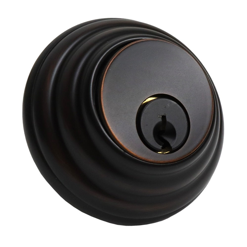 EMTEK Emtek 8455US10B Low Profile Single Cylinder Deadbolt Oil Rubbed Bronze