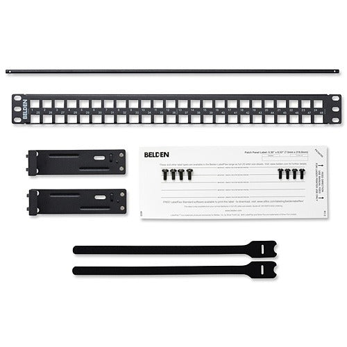 BELDEN Belden Inc. AX103121-TA 48-port 1U Keystone Patch Panel