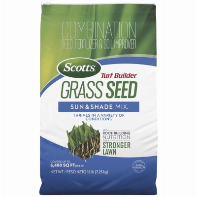 SCOTTS Scotts Lawns 18249 Sun Shade Grass Seed 20 Lb