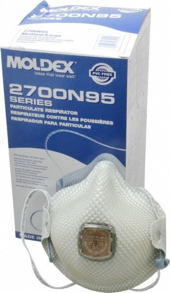 MOLDEX Moldex 2700N95 N95 Disposable Particulate Respirator 10 Pack