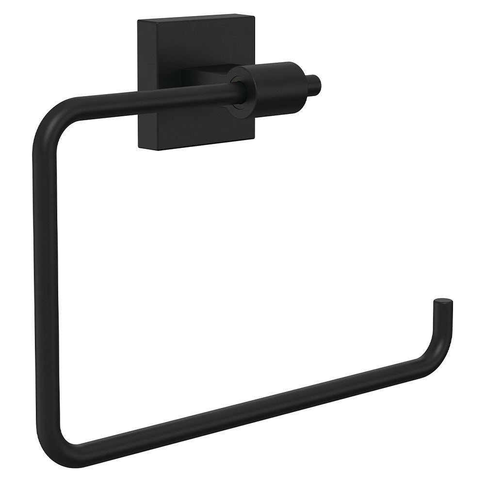 FRANKLIN BRASS Franklin Brass MAX46FB Maxted Towel Ring Flat Black