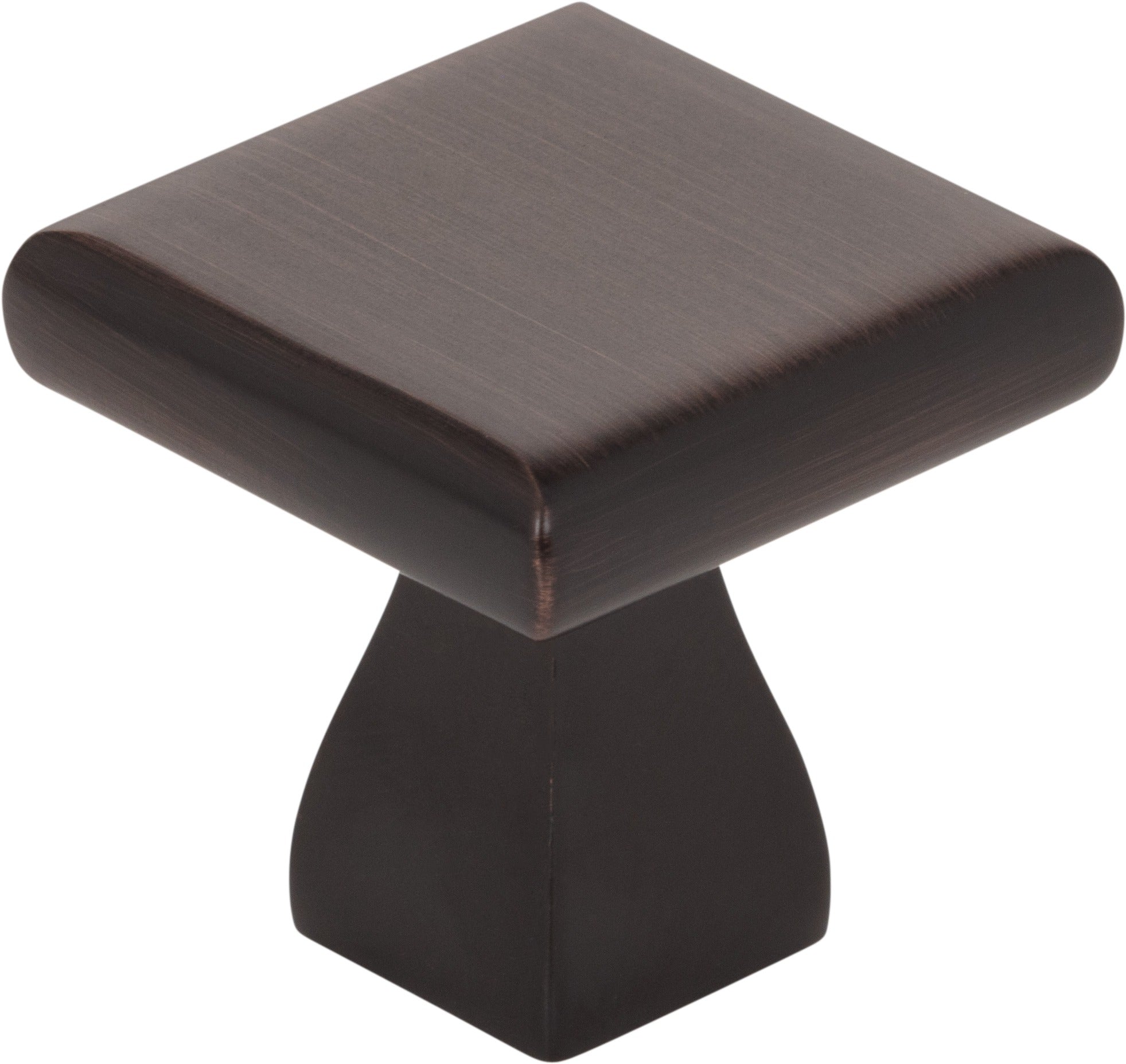 ELEMENTS Elements 449DBAC Square Cabinet Knob Brushed Oil Rubbed Bronze
