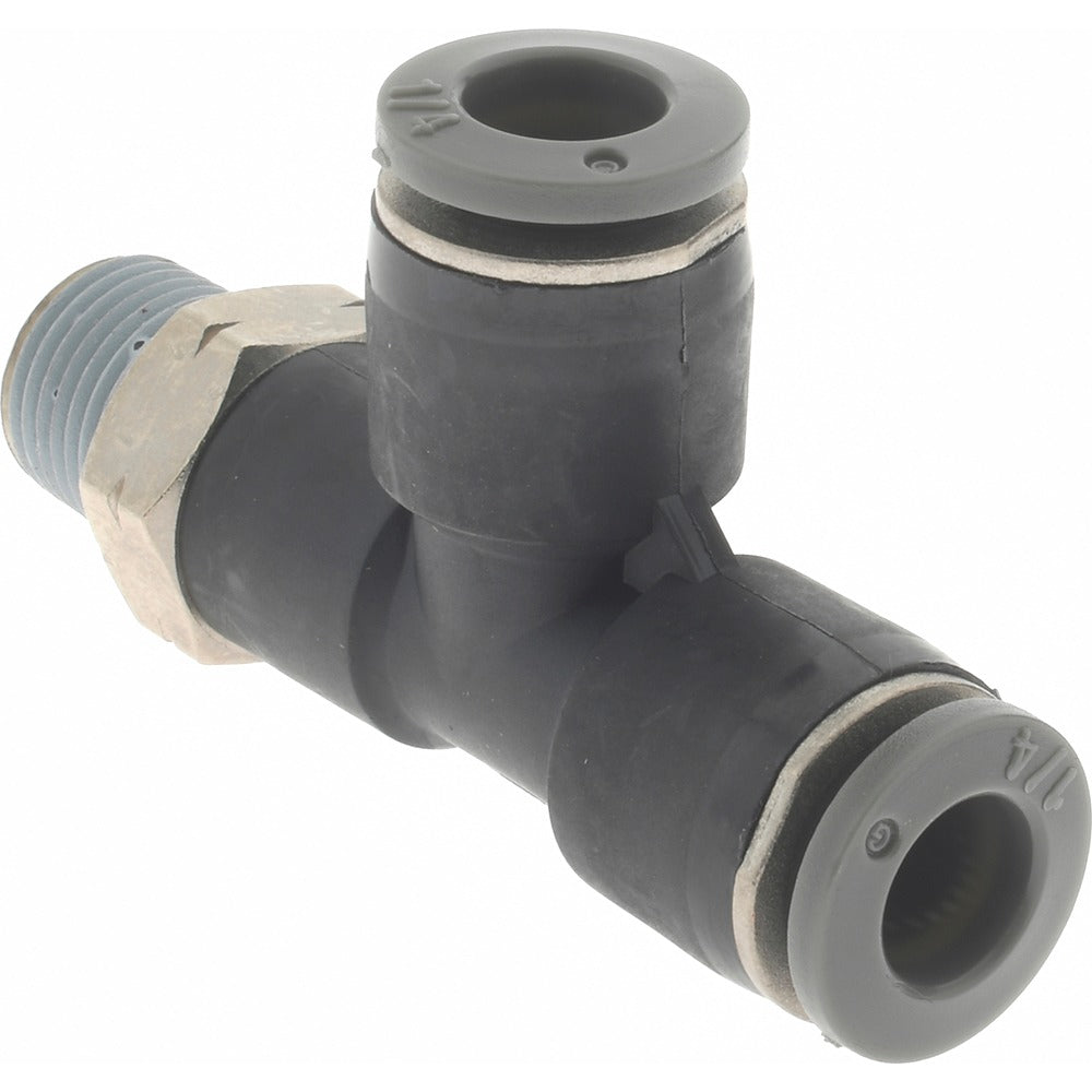 NORGREN Norgren C24680418 Swivel Side Tee Ptc Fitting Brass