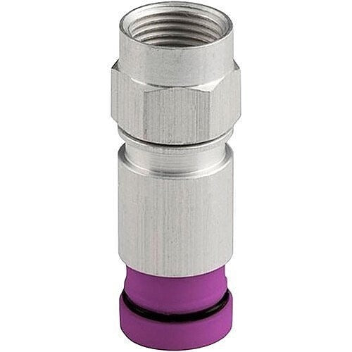 WEST PENN WIRE West Penn Wire FSNS1P6QS-25 RG6 F-type Connector 25 Pack