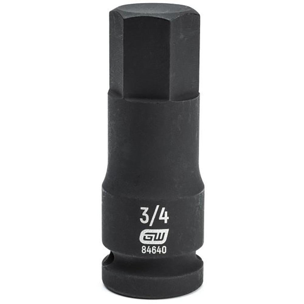 GEARWRENCH Gearwrench 84640 Hex Bit Socket 1/2 in Drive 3/4 in Hex