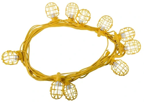 BERGEN INDUSTRIES BERGEN INDUSTRIES GL100142STK Temporary String Light 100 ft