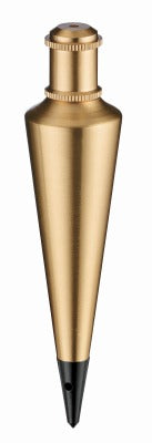 MILWAUKEE Milwaukee Electric Tool Corp 908BR Brass Plumb Bob 8 Oz