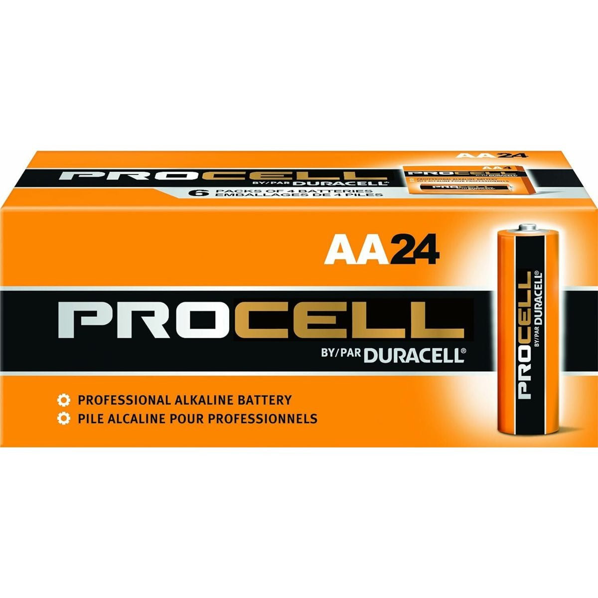 DURACELL Duracell PC1500 Procell AA 1.5V (24 Pack) WB704302