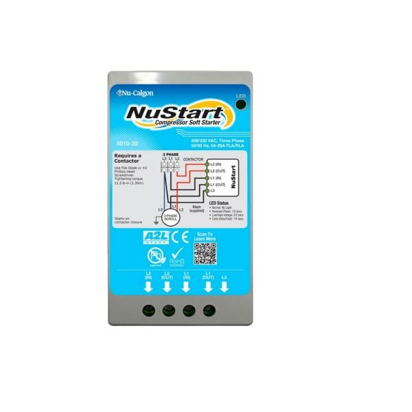 NU-CALGON NU-CALGON 5010-30 Hard Start Kit 230VAC 3PH 4-28 RLA