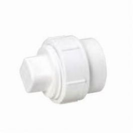 MUEL 06003 PVC DWV Cleanout Adapter with Plug 3 Inch Spigot x FPT End