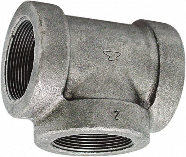 ASC ENGINEERED SOLUTIONS Anvil 0300032802 Black Cast Iron Tee 2-1/2 in Threaded
