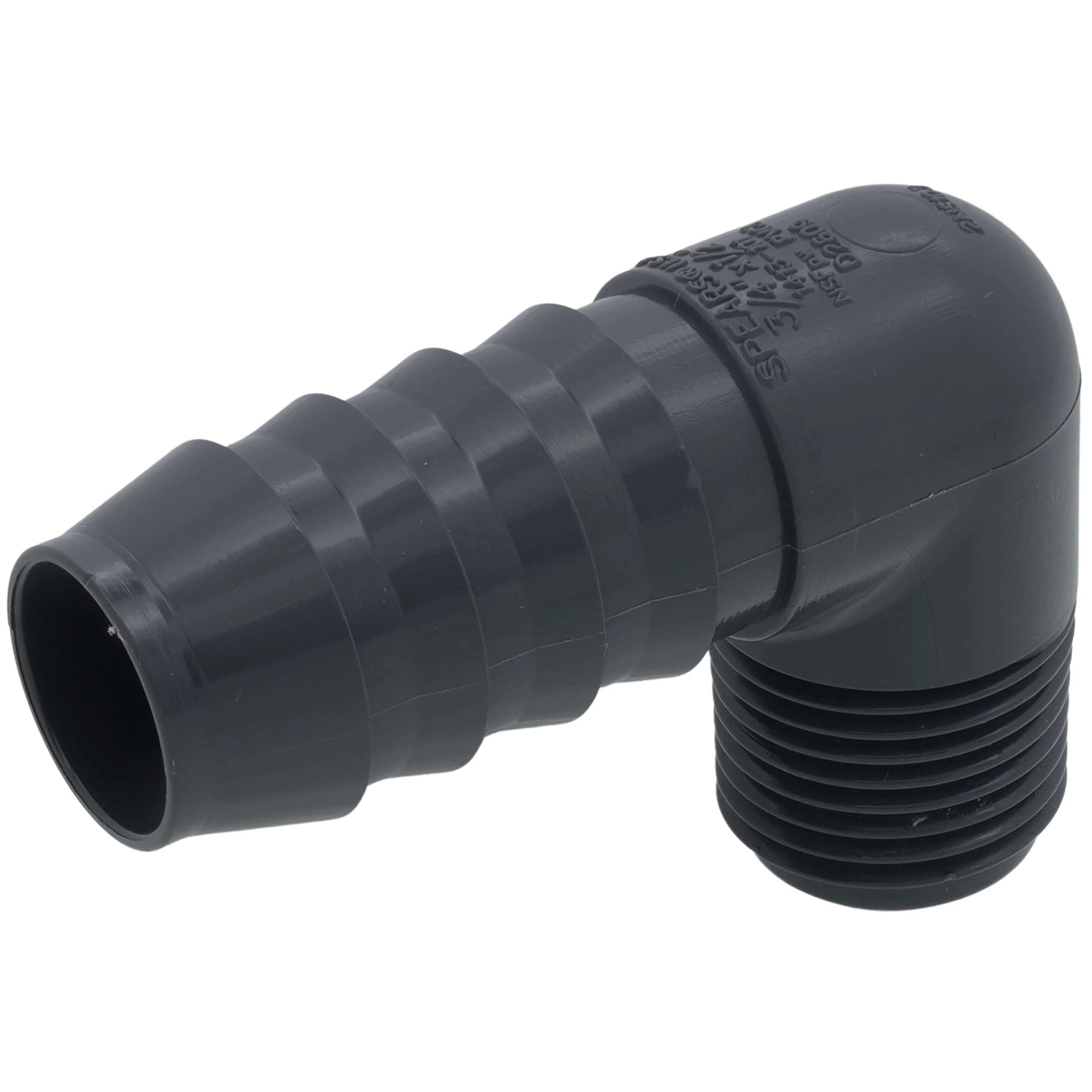 SPEARS Spears 1413-101 90 Degree PVC Reducing Elbow Insert x MNPT (3/4 x 1/2)