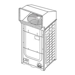 Samsung WHG-T1 Guard Wind/Hail Top Small 6 Ton Chassis Galvanized Steel for DVMS Outdoor Units