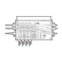 Samsung MCU-R4NEK0N Control Unit 4 Port Heat Recovery Changer for DVMS