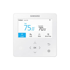 Samsung MWR-WG00UN Controller Advanced Wired 4-3/4L x 3/4W x 4-3/4H Inch Time Synchronization with DMS2.5 Gateways