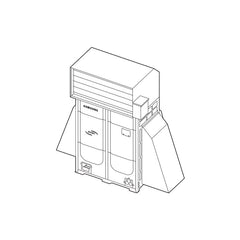 Samsung LACH-2 Hood Low Ambient Cooling Top Large/18 Ton Chassis Galvanized Steel for DVMS Outdoor Units