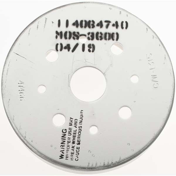 NORTON Norton 66252838314 Type 2 Grinding Wheel 6 in 80 Grit