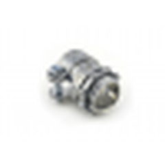 Bridgeport 408-DC2 Greenfield Die Cast Squeeze Connector, 3/4 Inch