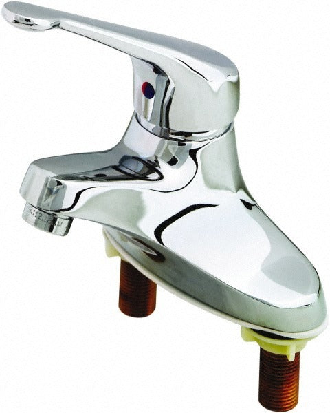 T&S BRASS Ts Brass B-2711-LH Bathroom Faucet Single Handle Chrome