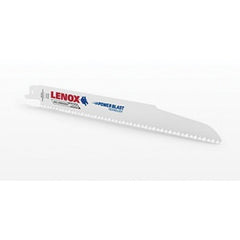 Lenox 20582956R Reciprocating Saw Blade, 9 in Length, 3/4 in Width, 0.05 in Thickness, 6 TPI