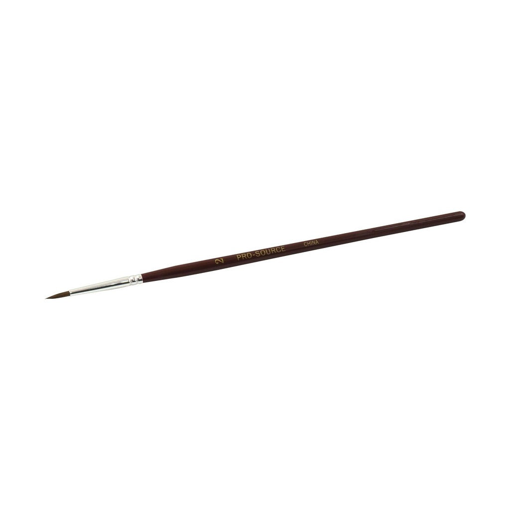 PRO-SOURCE Pro-source AUB02-3 Artist Paint Brush Size 2 Sable