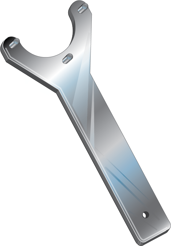 SENSIBLE PRODUCTS Sensible Products SHSW-1 Spin Hub Spanner Wrench (Replaces 35-2968)