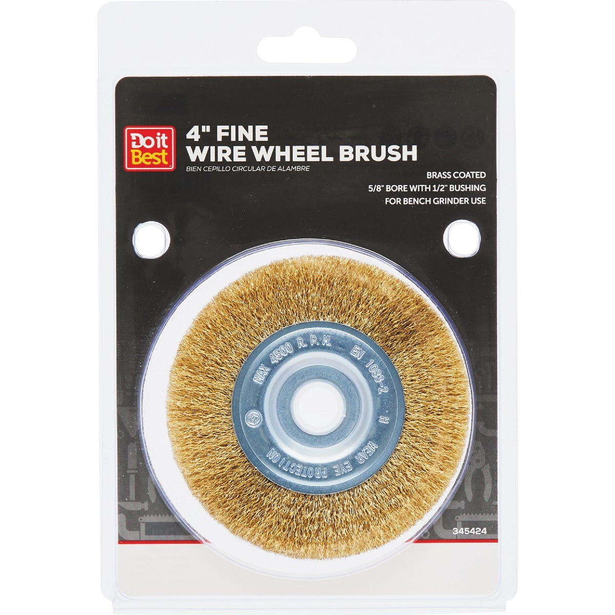 BSC PREFERRED Bsc Preferred 660 510-9009 Fine Wire Wheel 4 Inches